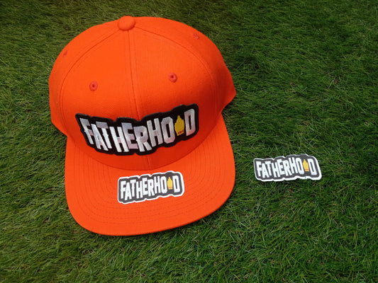 ORANGE FATHERHOOD HAT