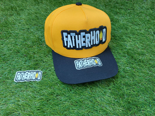 YELLOW AND BLACK SNAP BACK