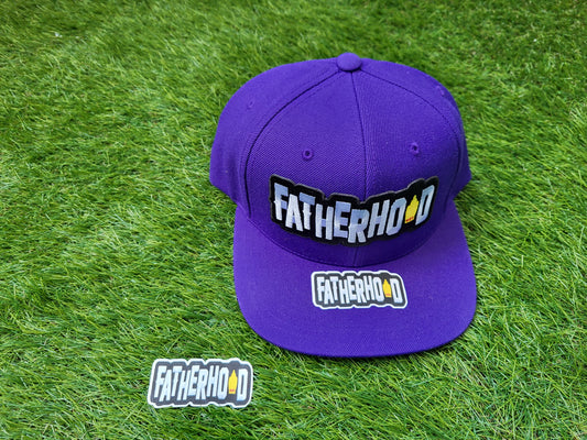 PURPLE FATHERHOOD HAT