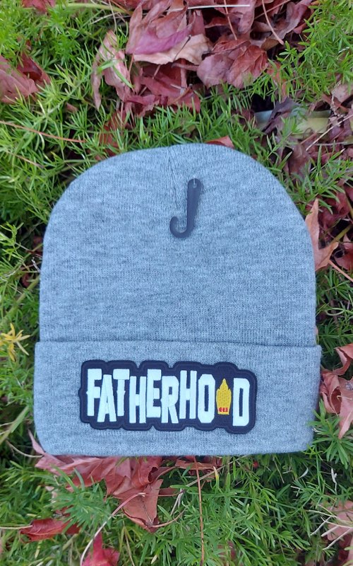 GREY FATHERHOOD BEANIE