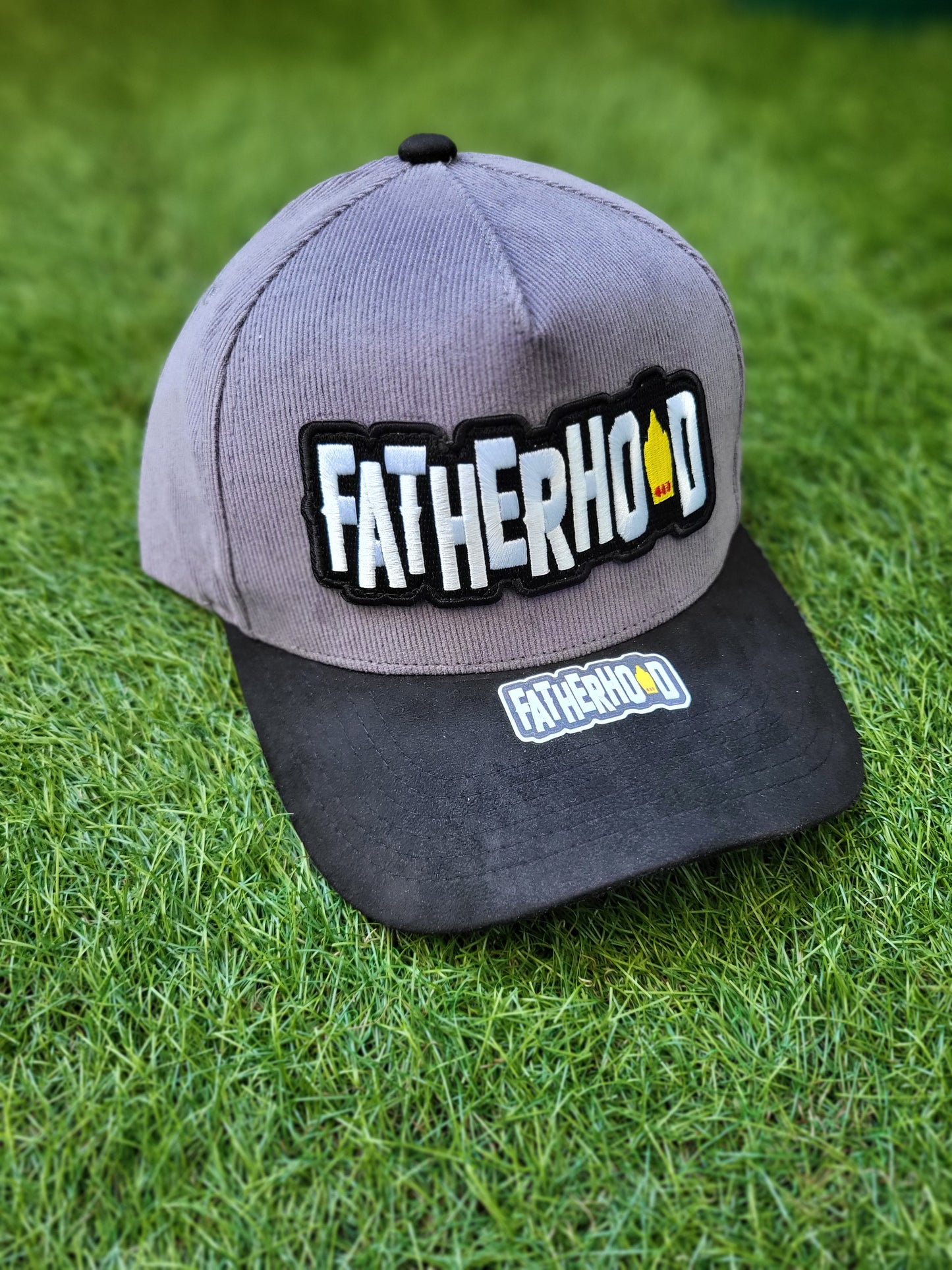 GREY CORDUROY FATHERHOOD HATS